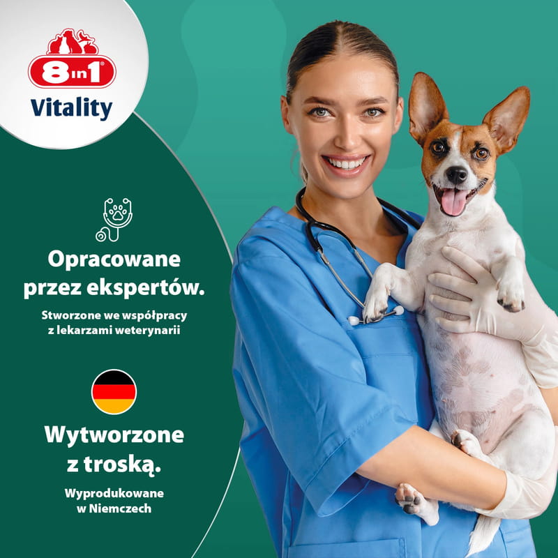 8in1 Vitality Glukozamina z MSM Witaminy dla psów stawy i aktywność premium 55 tabletek 8.jpg